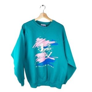 Vintage Winter Park Ski Sweatshirt Size XL